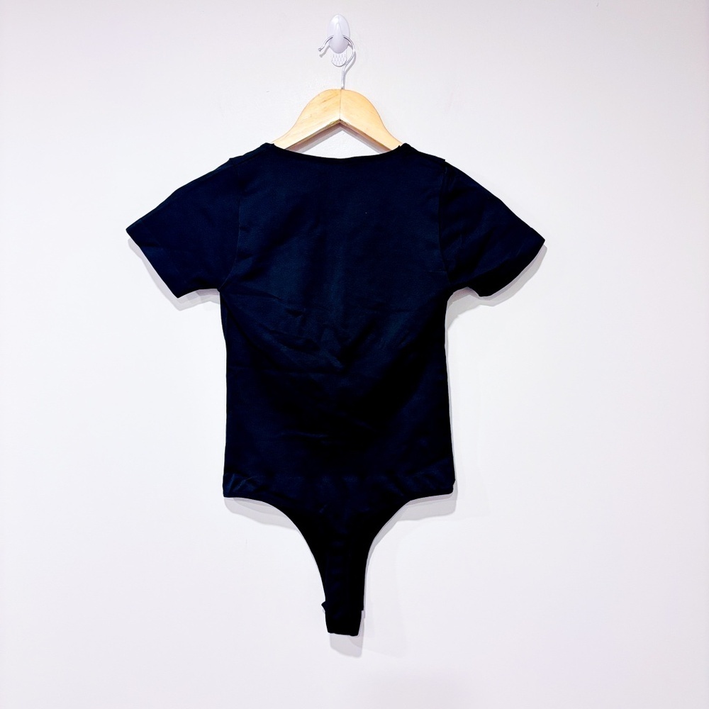HEYSHAPE Black Square Neck Bodysuit | Sculpting Seamless Shapewear NWT * - Picture 8 of 8